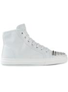 Gucci Studded Hi-top Sneakers