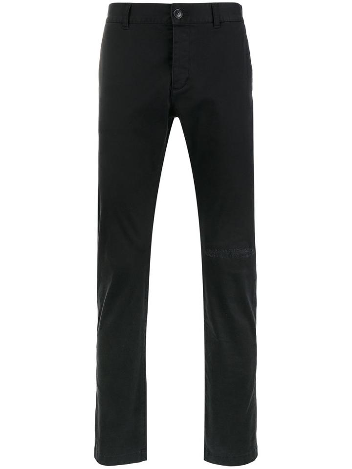 Saint Laurent Straight Jeans, Men's, Size: 30, Black, Cotton