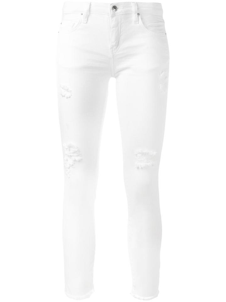Iro Ripped Jeans, Women's, Size: 27, White, Cotton/spandex/elastane