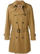 Sealup Classic Belted Trench Coat - Brown