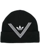 Adidas Originals Stripe Beanie Hat, Men's, Black, Cotton/acrylic