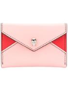 Alexander Mcqueen Skull Cardholder Wallet - Pink
