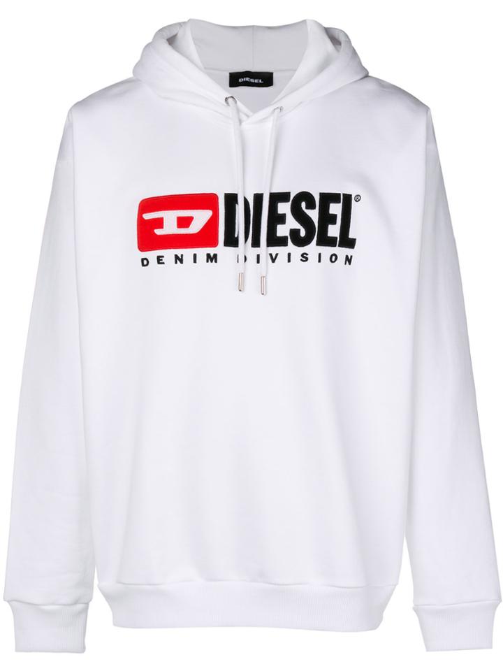 Diesel Felpa Hoody - White