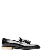 Dolce & Gabbana Tassel Detailed Leather Loafers - Black