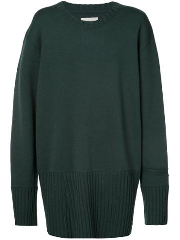 Ne. Sense - Bedlam Long Ribbed Jumper - Men - Acrylic/nylon - S, Green, Acrylic/nylon