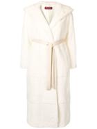 Max Mara Studio Gitano Coat - White