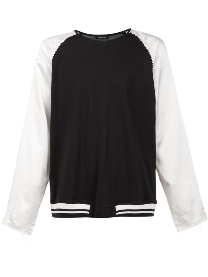Christian Dada Long Sleeved Souvenir T-shirt - Black