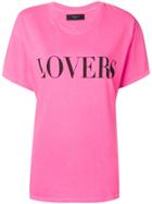 Amiri Printed 'lovers' T-shirt - Pink
