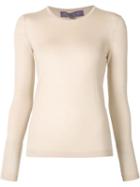 Ralph Lauren Black Cashmere Crew Neck Sweater, Women's, Size: Medium, Nude/neutrals, Cashmere