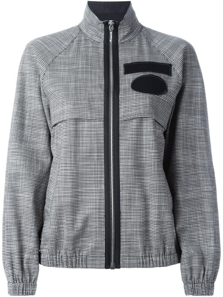 Alexander Wang Houndstoth Bomber Jacket
