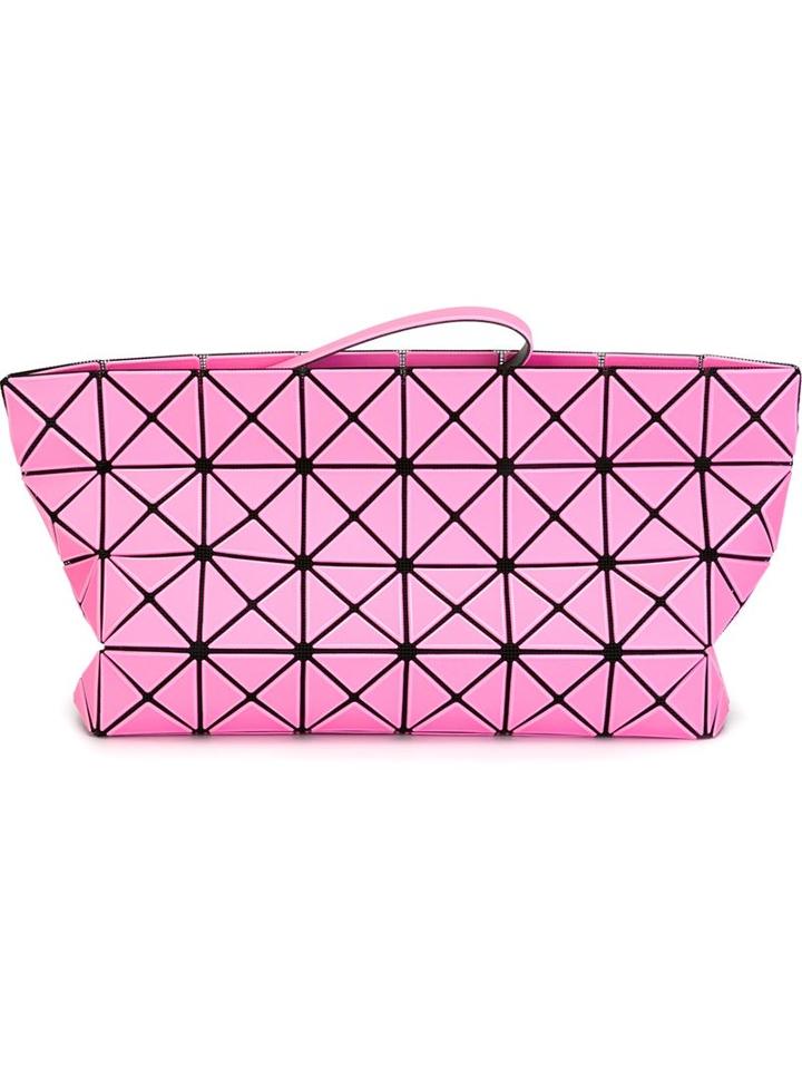 Bao Bao Issey Miyake Prism Clutch, Women's, Pink/purple, Pvc/polyester/nylon/polyurethane