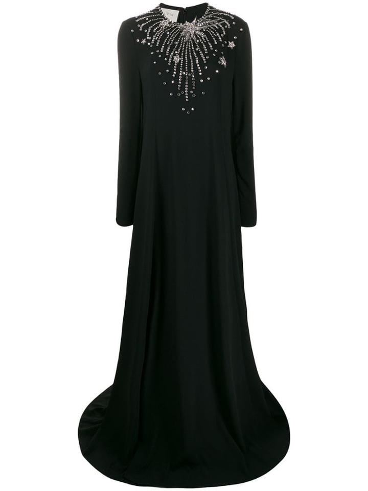 Gucci Constellation Evening Gown - Black