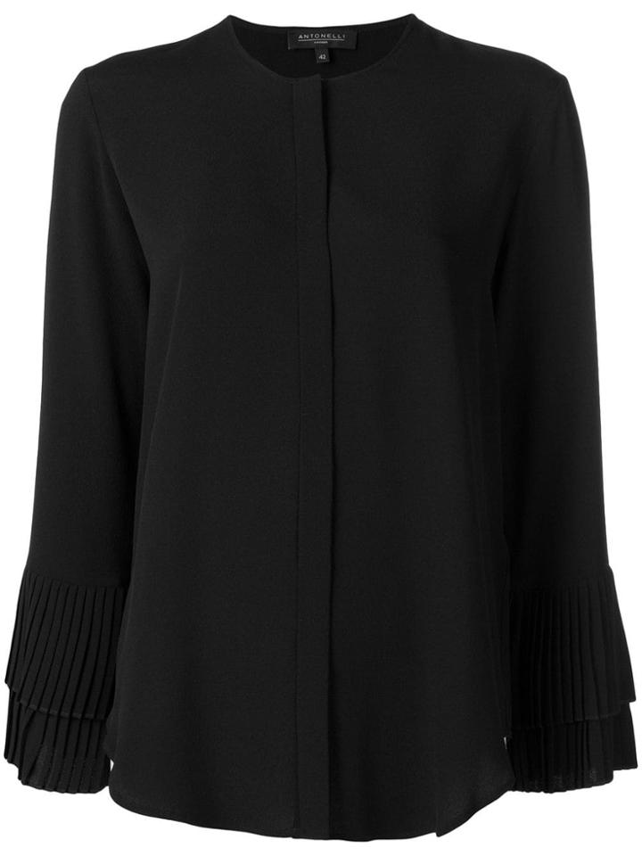 Antonelli Round Neck Shirt - Black