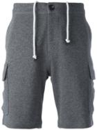 Brunello Cucinelli Track Shorts, Men's, Size: Small, Grey, Cotton/polyamide