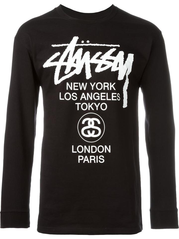 Stussy 'world Tour' Long Sleeve T-shirt