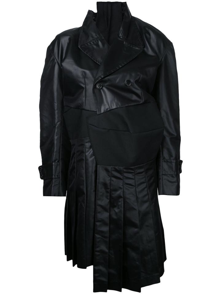 Comme Des Garçons Vintage Deconstructed Trenchcoat - Black