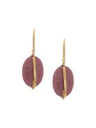 Isabel Marant Drop Stone Earrings - Pink
