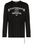 Mastermind Japan Mastermind Missions Ls Tee Blk - Black