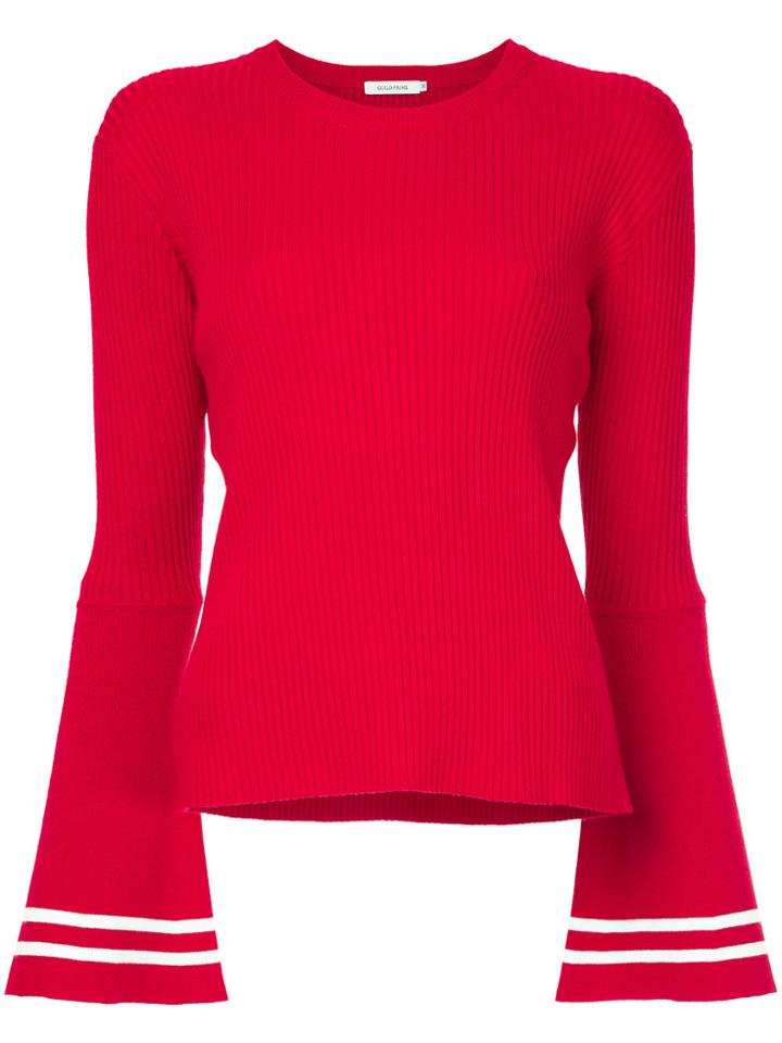 Guild Prime Bell Sleeve Sweater - Red