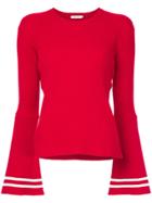 Guild Prime Bell Sleeve Sweater - Red