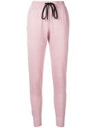 Markus Lupfer Lurex Track Pants - Pink