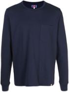 Best Made Company The Long Sleeve Standard Pocket T-shirt - Blue