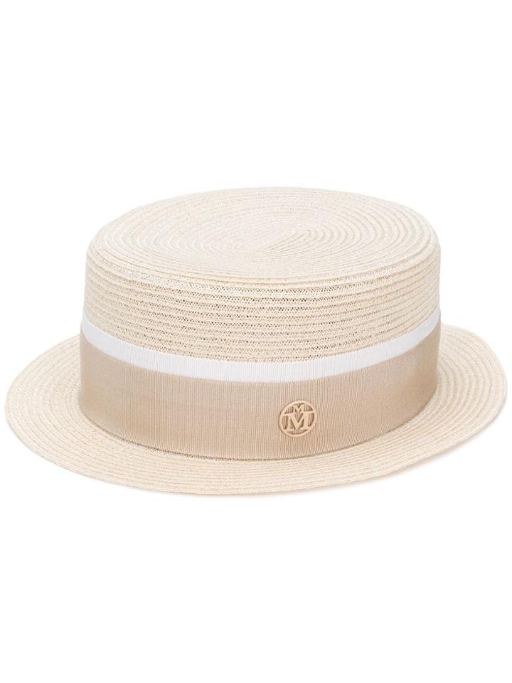 Maison Michel Auguste Hat - Neutrals