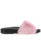 Gianna Meliani Pool Slides - Pink & Purple