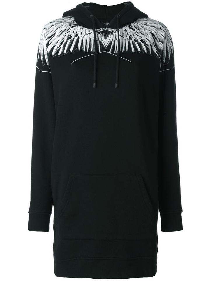 Marcelo Burlon County Of Milan 'paloma' Hoodie, Women's, Size: Small, Black, Cotton