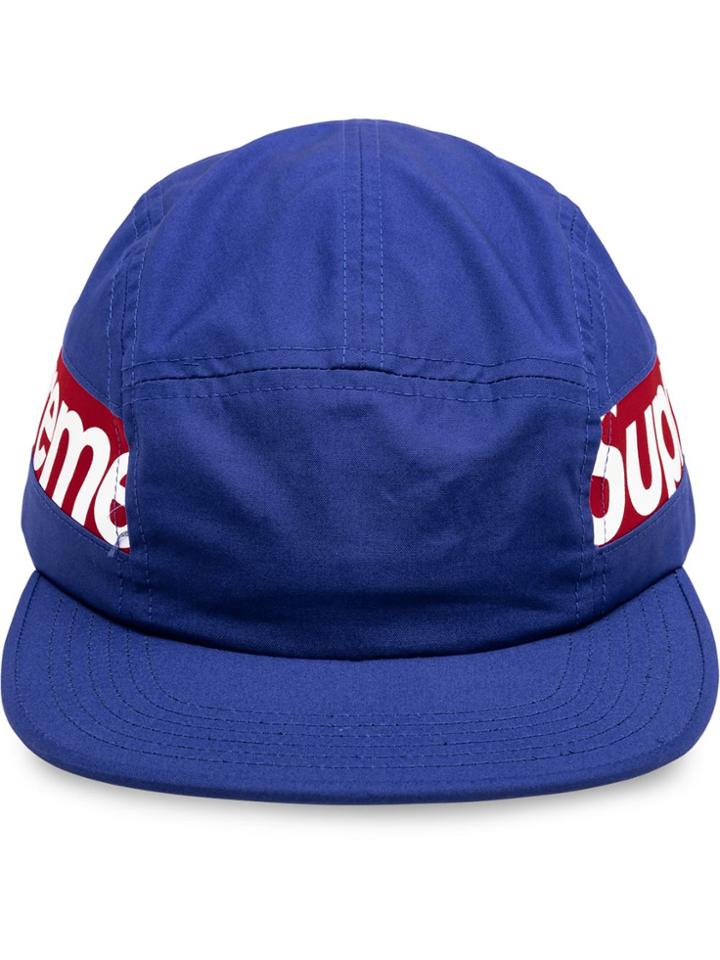 Supreme Side Panel Camp Cap - Blue