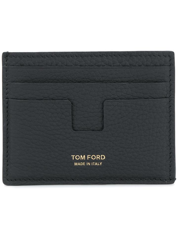 Tom Ford Logo Card Holder - Black