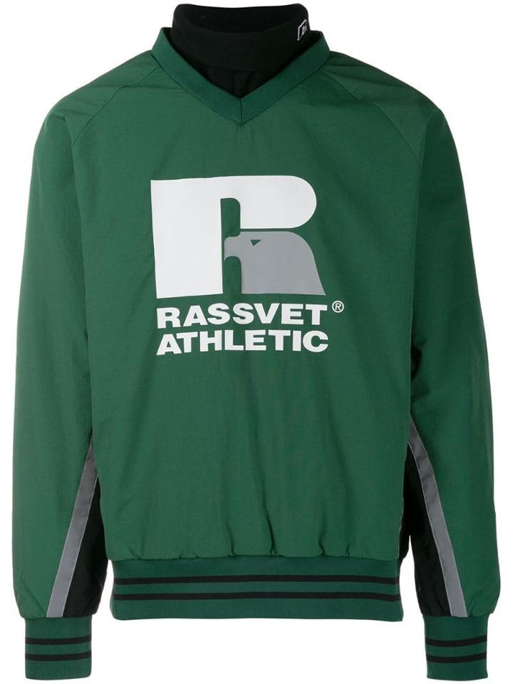 Rassvet X Russel Athletic Printed Sweatshirt - Green