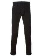 Dsquared2 Skinny Jeans, Men's, Size: 52, Black, Cotton/polyester/elastolefin/spandex/elastane