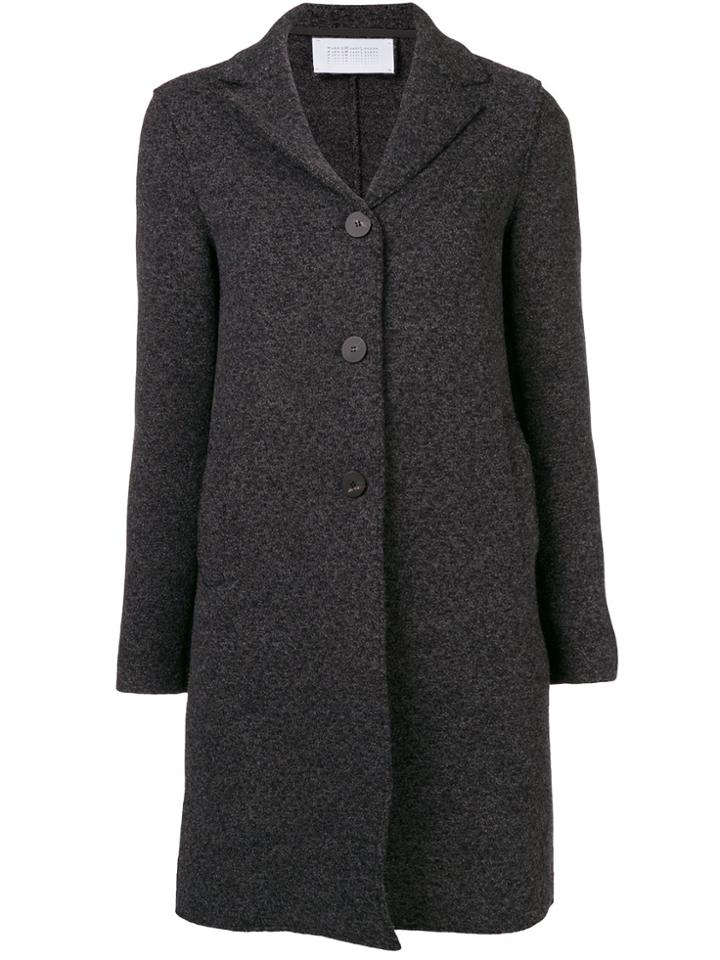 Harris Wharf London Flared Coat - Grey