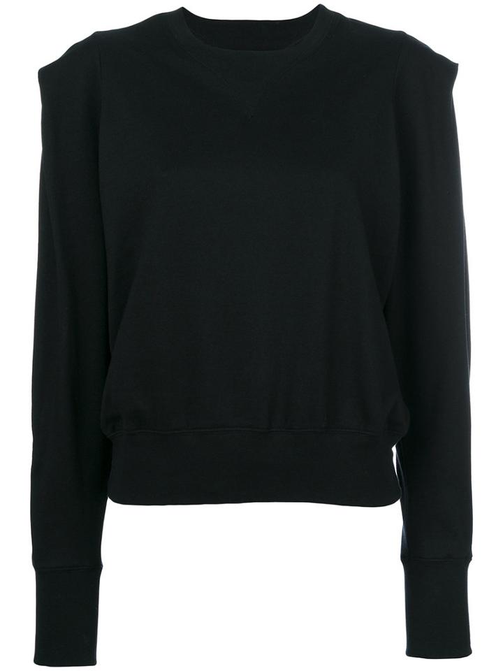 Facetasm - Crew Neck Jumper - Women - Cotton - 1, Black, Cotton