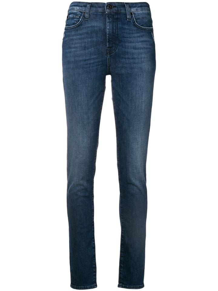 7 For All Mankind High Waist Pyper Jeans - Blue
