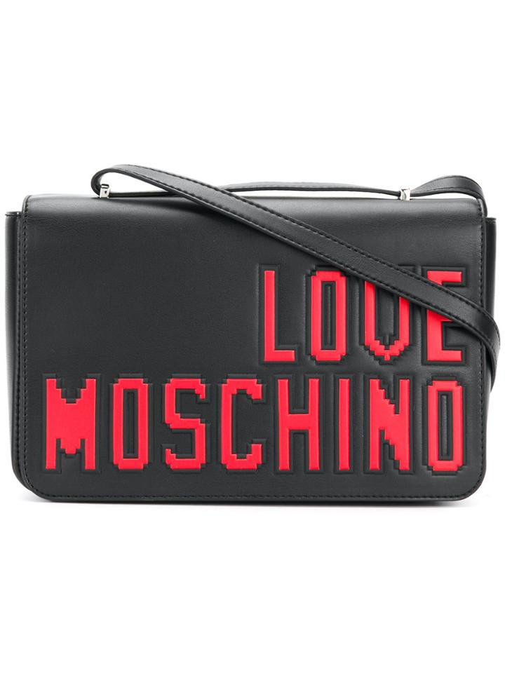 Love Moschino Love Pixel Shoulder Bag - Black