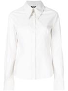 Dolce & Gabbana Pre-owned Pointed Collar Slim Shirt - White
