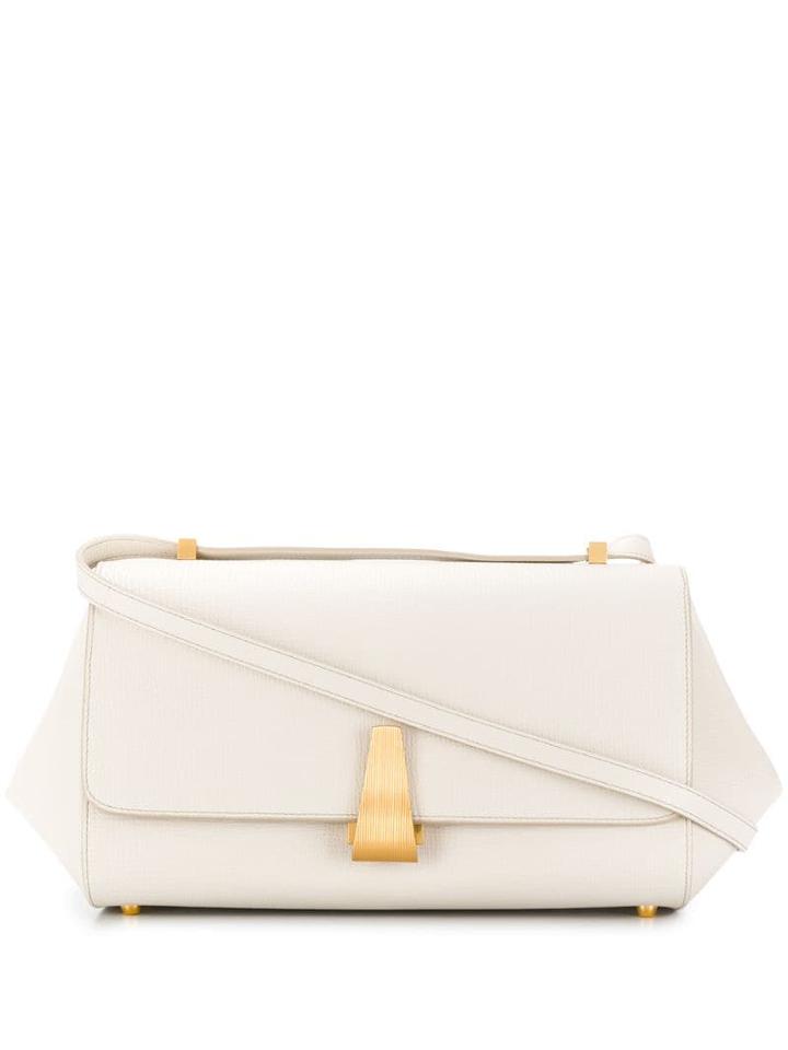 Bottega Veneta Bv Angle Bag - White