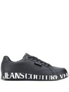 Versace Jeans Couture Logo Low Top Sneakers - Black