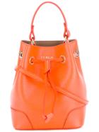 Furla Mini Stacy Bucket Bag - Yellow & Orange
