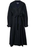 Jacquemus Belted Trench Coat - Blue