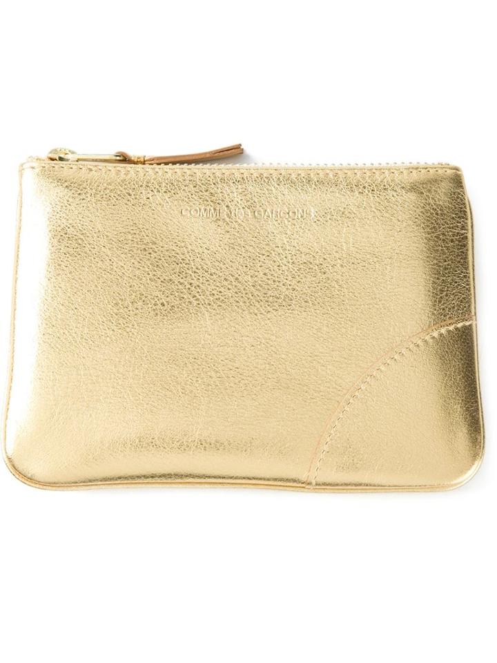 Comme Des Garçons Wallet 'gold' Purse