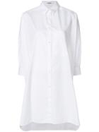 Jil Sander Extra Long Shirt - White