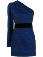 P.a.r.o.s.h. One-shoulder Dress - Blue