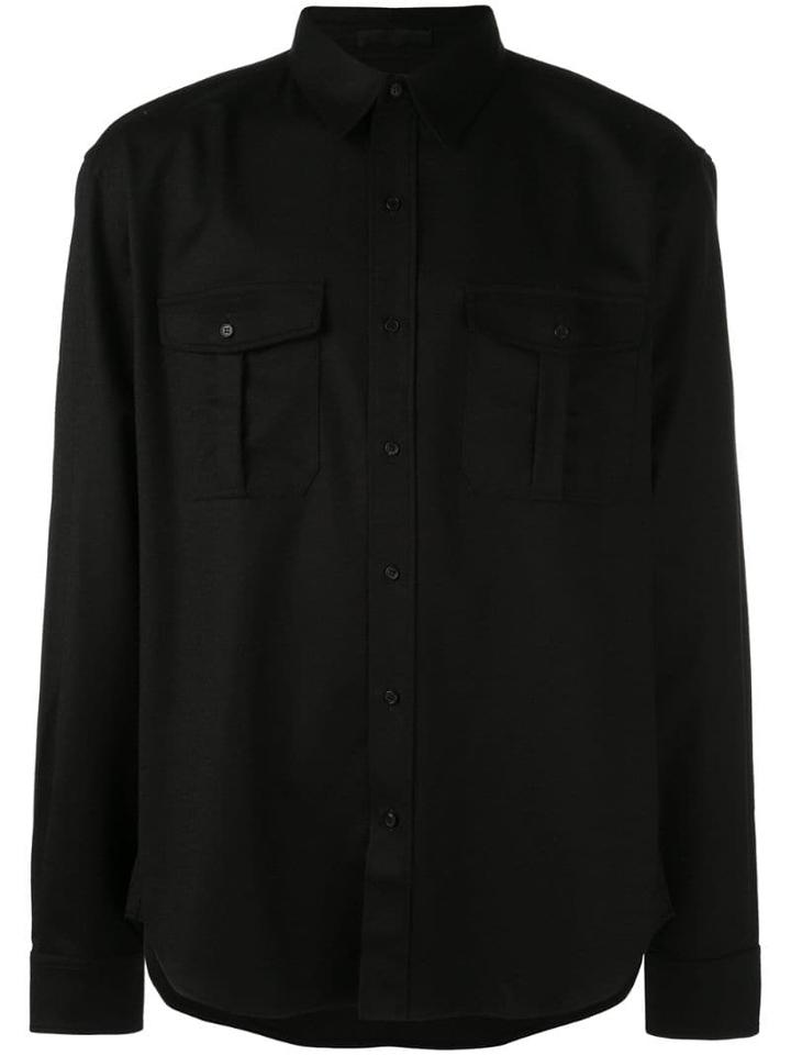 Wardrobe. Nyc Flannel Shirt - Black
