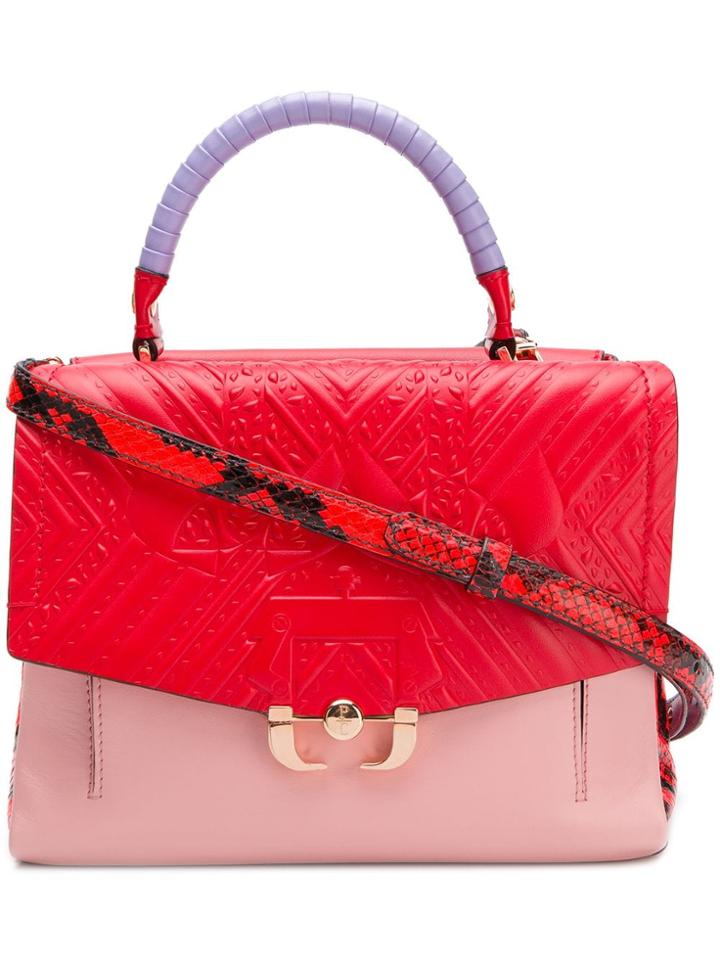 Paula Cademartori Petite Faye Petals Multicolor - Red