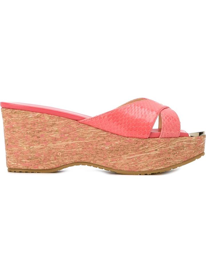 Jimmy Choo 'prima' Wedge Sandals