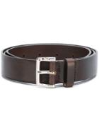 Dsquared2 'testa Di Moro' Buckle Belt, Men's, Size: 85, Brown, Calf Leather