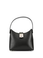 Salvatore Ferragamo Pre-owned Mini Gancini Tote - Black